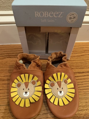 Robeez brown soft soles - robeez, lions