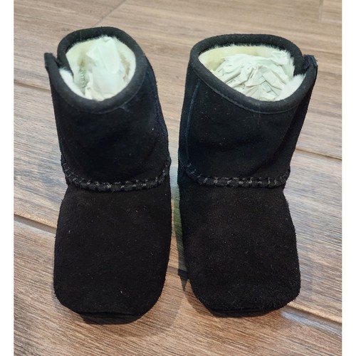 Robeez black leather suede - robeez,