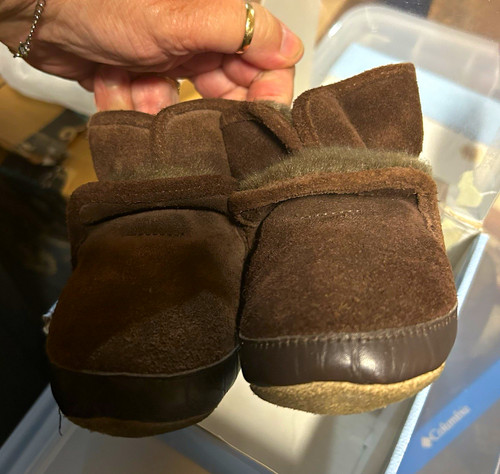 Robeez soft soles brown suede - robeez,