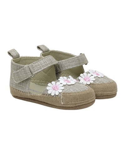 Robeez daisies leather - leather, first