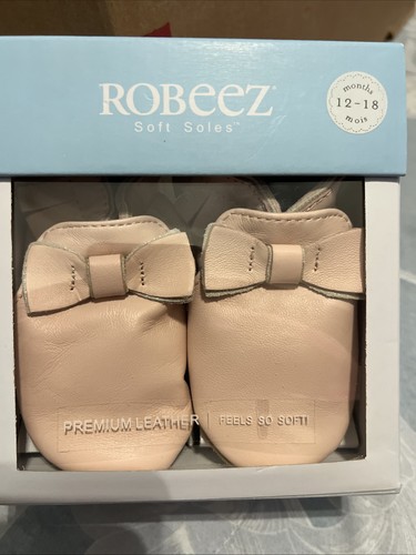 Robeez light pink leather - robeez,