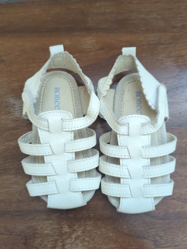 Robeez white girls sandals - robeez,