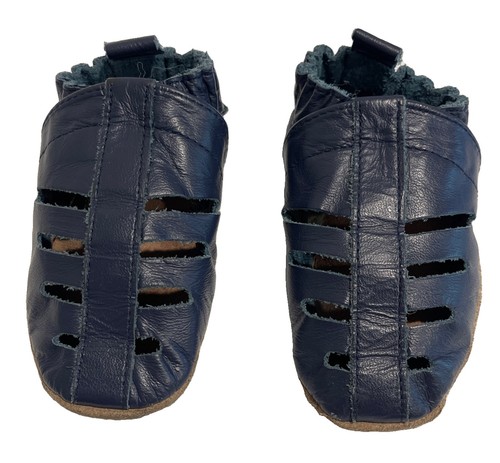 Vtg robeez navy - robeez, leather