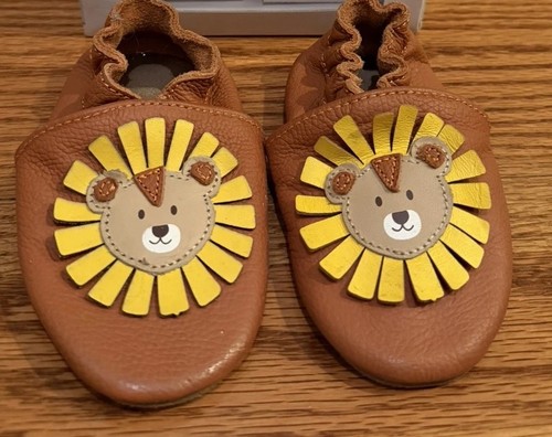 Robeez brown soft soles lions - robeez,