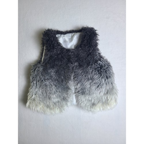 Robeez faux fur vest - fur, toddler
